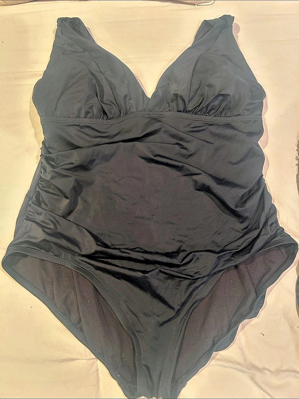 Black One-Piece Swimsuit